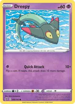 Pokémon-Karte Dreepy 089/192
