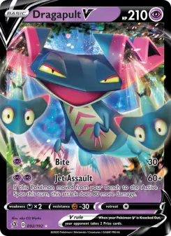 Pokémon-Karte Dragapult V 092/192