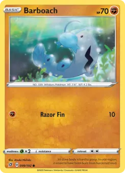 Pokémon-Karte Barboach 099/192