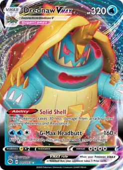 Pokémon-Karte Drednaw VMAX 015/073