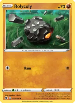 Pokémon-Karte Rolycoly 031/073