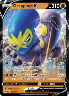 Pokémon-Karte Grapploct V 032/073
