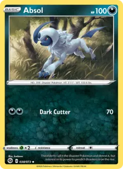 Pokémon-Karte Absol 038/073