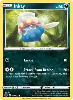 Pokémon-Karte Inkay 044/073