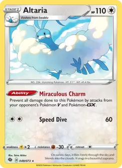 Pokémon-Karte Altaria 049/073
