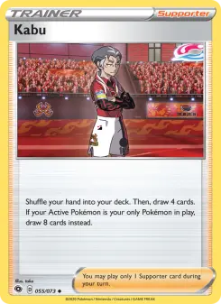 Pokémon-Karte Kabu 055/073