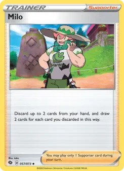 Pokémon-Karte Milo 057/073