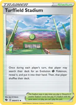 Pokémon-Karte Turffield Stadium 068/073
