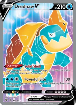 Pokémon-Karte Drednaw V 069/073