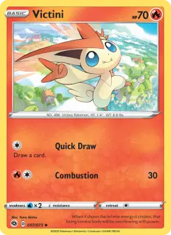 Pokémon-Karte Victini 007/073