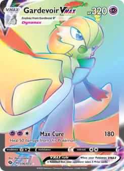 Pokémon-Karte Gardevoir VMAX 076/073