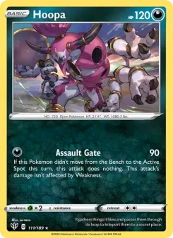 Pokémon-Karte Hoopa 111/189