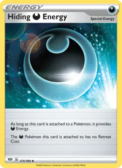 Pokémon-Karte Hiding Darkness Energy 175/189