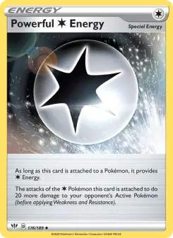 Pokémon-Karte Powerful Colorless Energy 176/189
