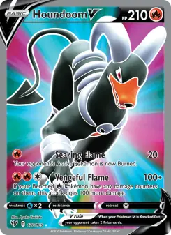 Pokémon-Karte Houndoom V 178/189