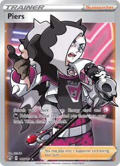 Pokémon-Karte Piers 187/189