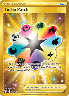 Pokémon-Karte Turbo Patch 200/189