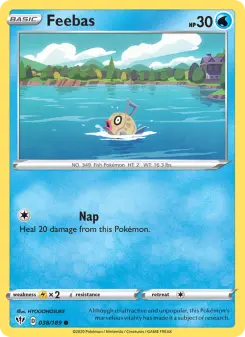 Pokémon-Karte Feebas 038/189