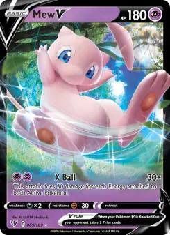 Pokémon-Karte Mew V 069/189