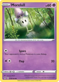 Pokémon-Karte Morelull 079/189