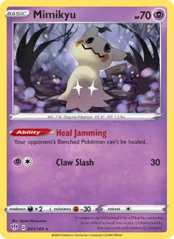 Pokémon-Karte Mimikyu 081/189