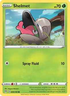 Pokémon-Karte Shelmet 009/189