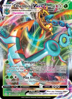 Pokémon-Karte Dhelmise VMAX 010/072