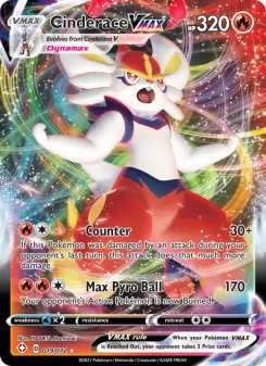 Pokémon-Karte Cinderace VMAX 019/072