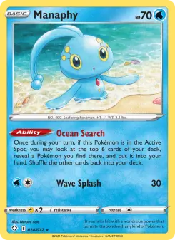 Pokémon-Karte Manaphy 024/072