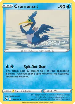 Pokémon-Karte Cramorant 028/072