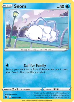 Pokémon-Karte Snom 029/072