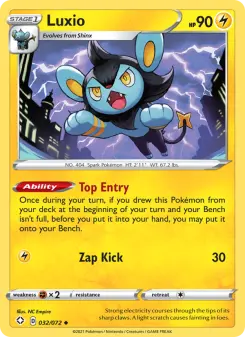 Pokémon-Karte Luxio 032/072
