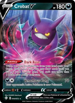 Pokémon-Karte Crobat V 044/072