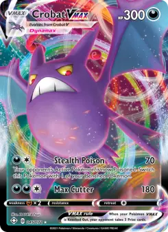 Pokémon-Karte Crobat VMAX 045/072