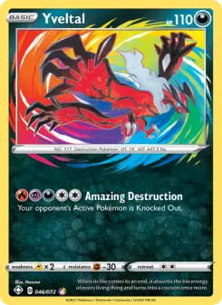 Pokémon-Karte Yveltal 046/072