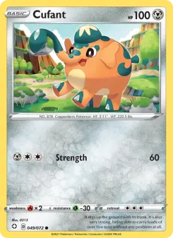 Pokémon-Karte Cufant 049/072