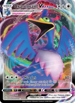 Pokémon-Karte Cramorant VMAX 055/072