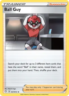 Pokémon-Karte Ball Guy 057/072