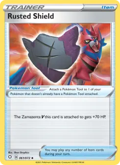 Pokémon-Karte Rusted Shield 061/072