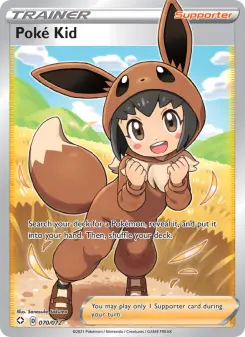 Pokémon-Karte Poké Kid 070/072
