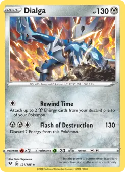 Pokémon-Karte Dialga 121/185