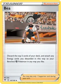 Pokémon-Karte Bea 147/185
