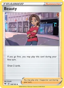 Pokémon-Karte Beauty 148/185