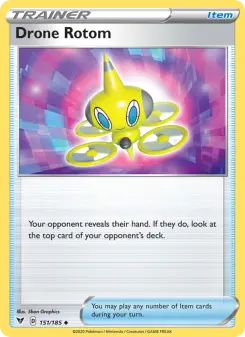 Pokémon-Karte Drone Rotom 151/185