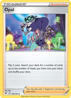 Pokémon-Karte Opal 158/185