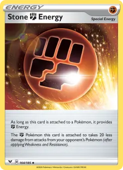 Pokémon-Karte Stone Fighting Energy 164/185