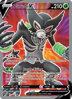 Pokémon-Karte Zarude V 167/185
