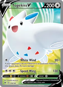 Pokémon-Karte Togekiss V 178/185