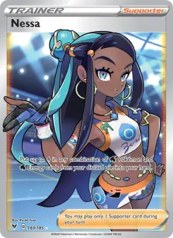 Pokémon-Karte Nessa 183/185