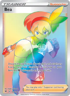Pokémon-Karte Bea 193/185